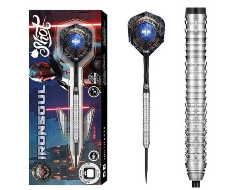 ダーツ Shot Future Knights Ironsoul 2BA 20g Rzutki lotki dart Shot Future Knights Ironsoul 90%- 9974